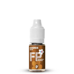Flacon de 10 ml d'e-liquide Cookie 50/50 de la marque Flavour Power