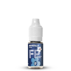 Flacon de 10 ml d'e-liquide Myrtille 50/50 de la marque Flavour Power
