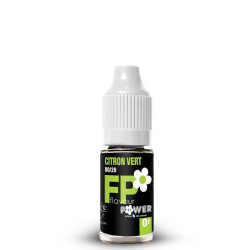 Flacon de 10 ml d'e-liquide Citron Vert 80/20 de la marque Flavour Power