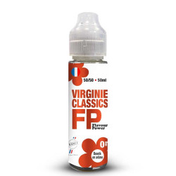 Flacon de 50 ml d'e-liquide Classic Virginie de la marque Flavour Power
