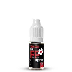 Flacon de 10 ml d'e-liquide Soda Cola 80/20 de la marque Flavour Power