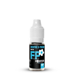 Flacon de 10 ml d'e-liquide Menthe X-Trem 80/20 de la marque Flavour Power