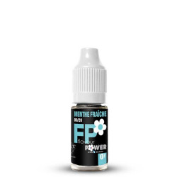Flacon de 10 ml d'e-liquide Menthe Fraîche 80/20 de la marque Flavour Power