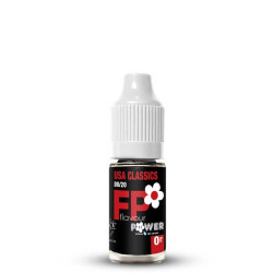 Flacon de 10 ml d'e-liquide USA Classics 80/20 de la marque Flavour Power