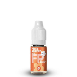 Flacon de 10 ml d'e-liquide Pêche Abricot 50/50 de la marque Flavour Power