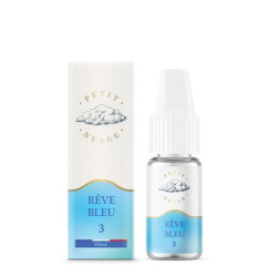 Flacon de 10 ml d'e-liquide Rêve Bleu de la marque Petit Nuage