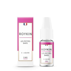 Flacon de 10 ml d'e-liquide Les Petites Baies de la marque Roykin