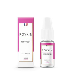 Flacon de 10 ml d'e-liquide Red Fresh de la marque Roykin