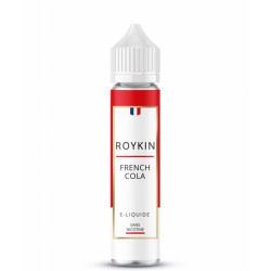 Flacon de 50 ml d'e-liquide French Cola de la marque Roykin