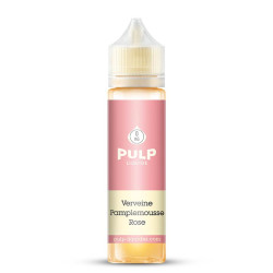 Flacon de 60 ml d'e-liquide Verveine Pamplemousse Rose de la marque Pulp
