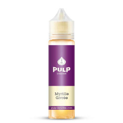 Flacon de 60 ml d'e-liquide Myrtille Givrée de la marque Pulp