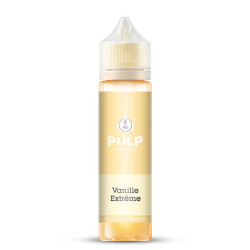 Flacon de 60 ml d'e-liquide Vanille Extrême de la marque Pulp