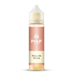 Flacon de 60 ml d'e-liquide Peau de Pêche de la marque Pulp