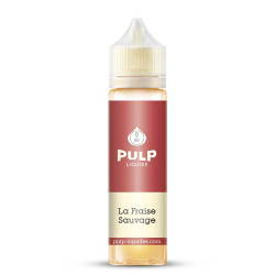 Flacon de 60 ml d'e-liquide La Fraise Sauvage de la marque Pulp