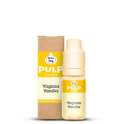 Flacon de 10 ml d'e-liquide Virginia Vanilla de la marque Pulp