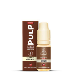 Flacon de pod d'e-liquide Caramel Original de la marque Pulp