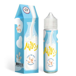 Flacon de 50 ml d'e-liquide Lait de Riz Soufflé Milky de la marque Le Coq Qui Vape