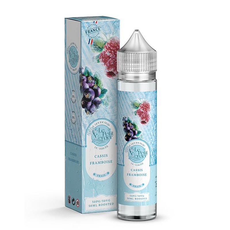 Cassis Framboise Frais 50ml - Le Petit Verger (1/1)