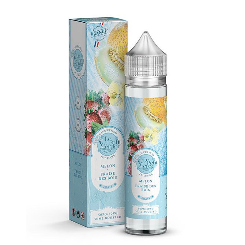 Melon Fraise Des Bois Frais 50ml - Le Petit Verger (1/1)