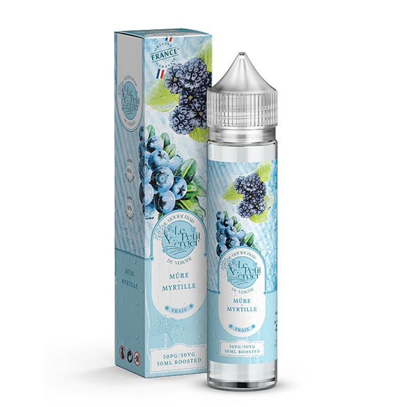 Mûre Myrtille Frais 50ml - Le Petit Verger (1/1)