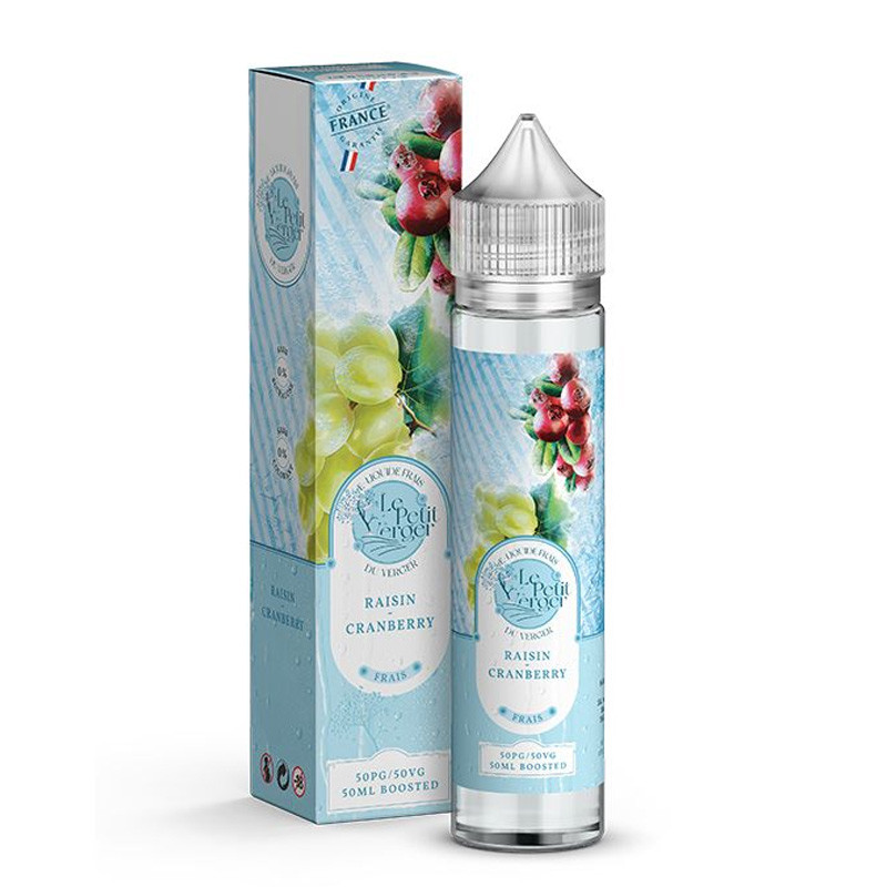 Raisin Cranberry Frais 50ml - Le Petit Verger (1/1)