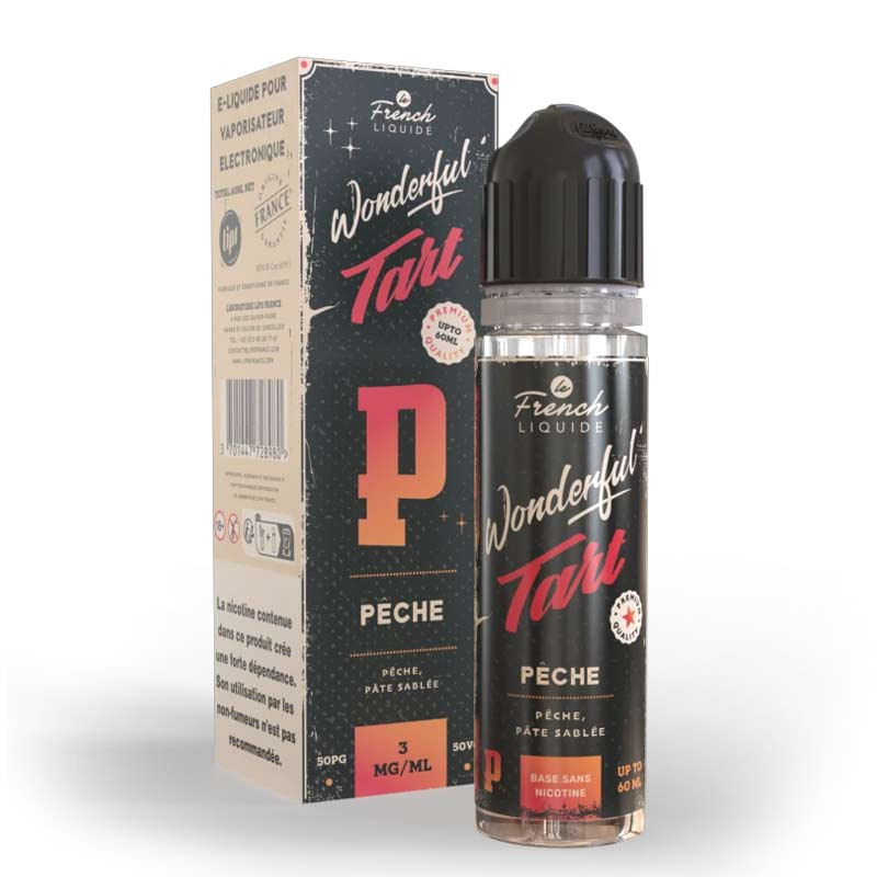 Pêche 60ml Wonderful Tart - Le French Liquide (1/1)