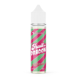Flacon de 50 ml d'e-liquide Fruit du Dragon de la gamme Liquideo