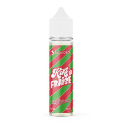 Flacon de 50 ml d'e-liquide Kiki la Fraise de la gamme Liquideo