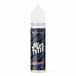 Flacon de 50 ml d'e-liquide Myrtille Glacée de la gamme Liquideo
