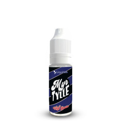 Flacon de 10 ml d'e-liquide Myrtille Glacée de la gamme Liquideo