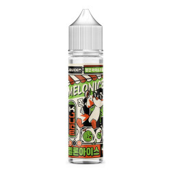 Flacon de 50 ml d'e-liquide Melonice de la gamme Liquideo