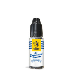 Flacon de 10 ml d'e-liquide Ouessant Menthe de la marque Le Vapoteur Breton