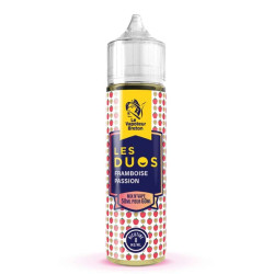 Flacon de 50 ml d'e-liquide Framboise Passion de la marque Le Vapoteur Breton