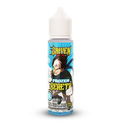 Flacon de 50 ml d'e-liquide Frozen Bereta de la gamme Saiyen Vapors