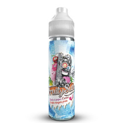 Flacon de 50 ml d'e-liquide Barbe à Papa Cerise Fruits Rouges Diamond Edition de la gamme Fruity Sun