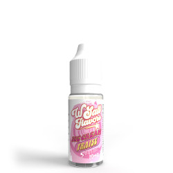 Flacon de sels d'e-liquide Ice Cream Fraise de la gamme Liquideo