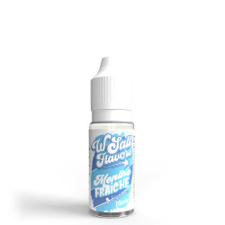 Flacon de sels d'e-liquide Menthe Fraîche de la gamme Liquideo