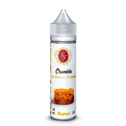 Flacon de 50 ml d'e-liquide Crumble de la marque La Fabrique Francaise