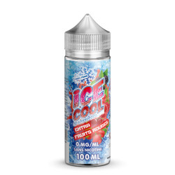 Flacon de 100 ml d'e-liquide Extra Fruits Rouges de la gamme Ice Cool