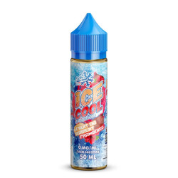 Flacon de 50 ml d'e-liquide Fruit du Serpent Framboise de la gamme Ice Cool