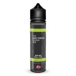 Flacon de 50 ml d'e-liquide Lemon & Lime de la gamme Aisu Tokyo