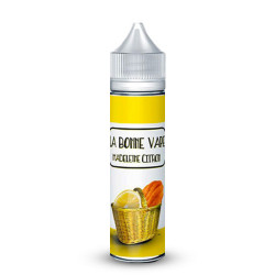 Flacon de 50 ml d'e-liquide Madeleine Citron de la marque La Bonne Vape