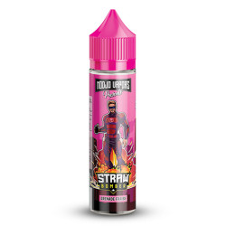 Flacon de 50 ml d'e-liquide Straw Bomber de la gamme Modjo Vapors