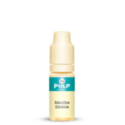 Flacon de 10 ml d'e-liquide Menthe Sibérie de la marque Pulp