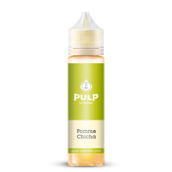 Flacon de 60 ml d'e-liquide Pomme Chicha de la marque Pulp