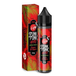 Flacon de 50 ml d'e-liquide Fraise et Vignes de la marque Punk Funk Hero