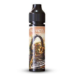 Flacon de 50 ml d'e-liquide Golden Key de la gamme Secret’s Keys