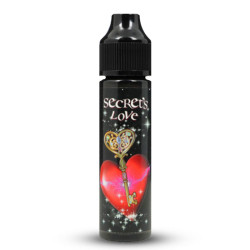 Flacon de 50 ml d'e-liquide Secret’s Love de la gamme Secret’s Keys