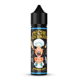 Flacon de 50 ml d'e-liquide Myrtille Coco de la marque O'Jlab