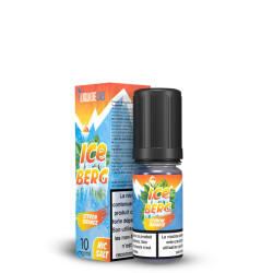Flacon de 10 ml d'e-liquide Citron Orange de la gamme Iceberg